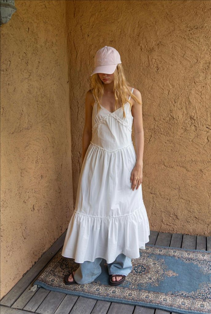 위드아웃썸머 캡모자 핑크--1