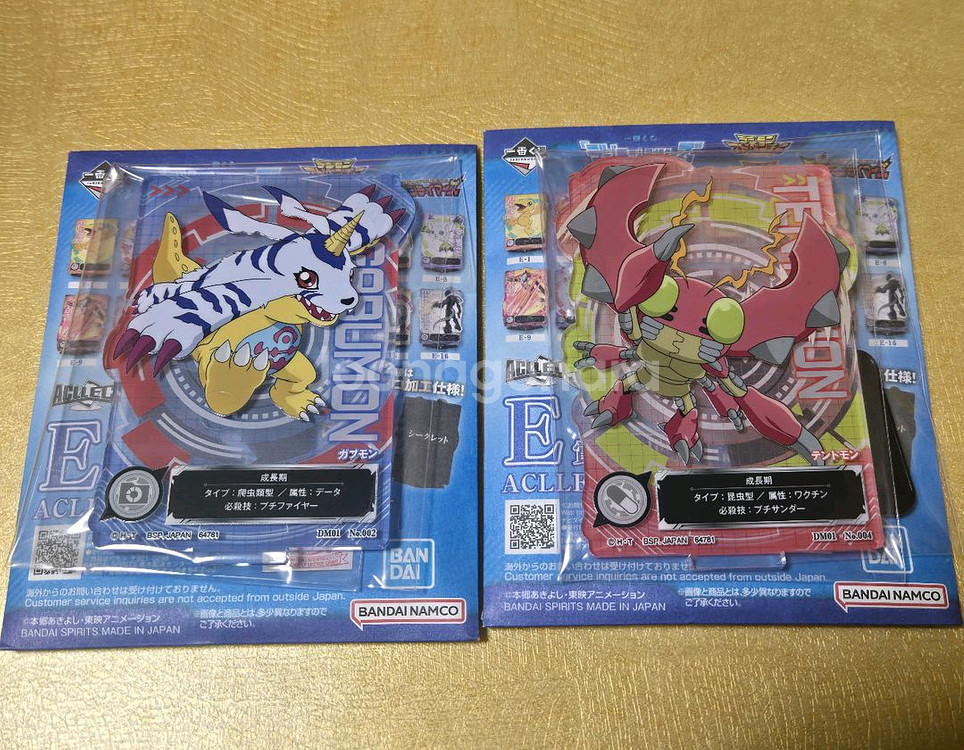 디지몬 제일복권 디지몬아크릴 파피몬 텐타모ㆍ--0