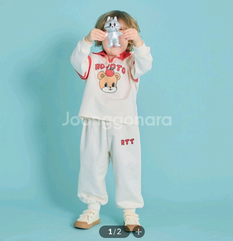 라토토베베 상하복 ,유아옷,등원복(상태깨끗)100사이즈--0