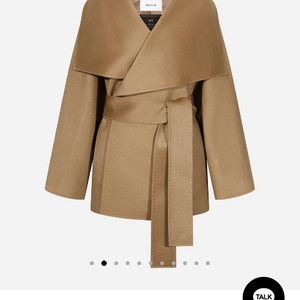 메비 시티 하프 코트 카멜