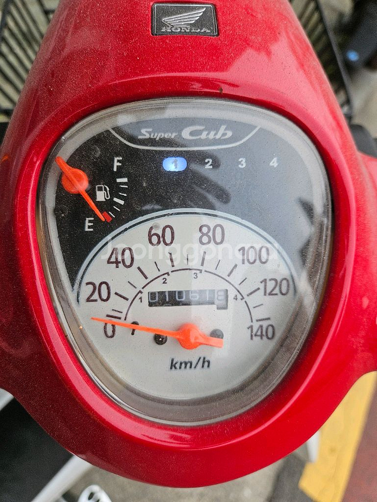 슈퍼커브110 18~20 요코하마 마차휠&신코트레일 타이어셋트--3