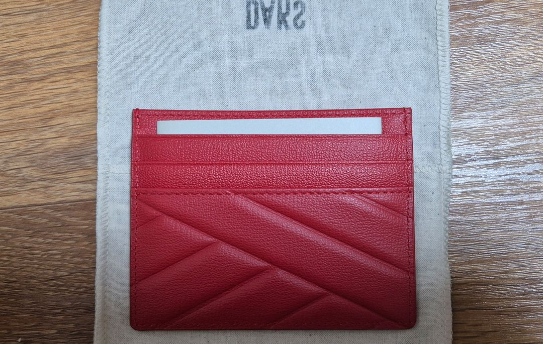 닥스 레드 카드지갑 새상품 팝니다 이미지