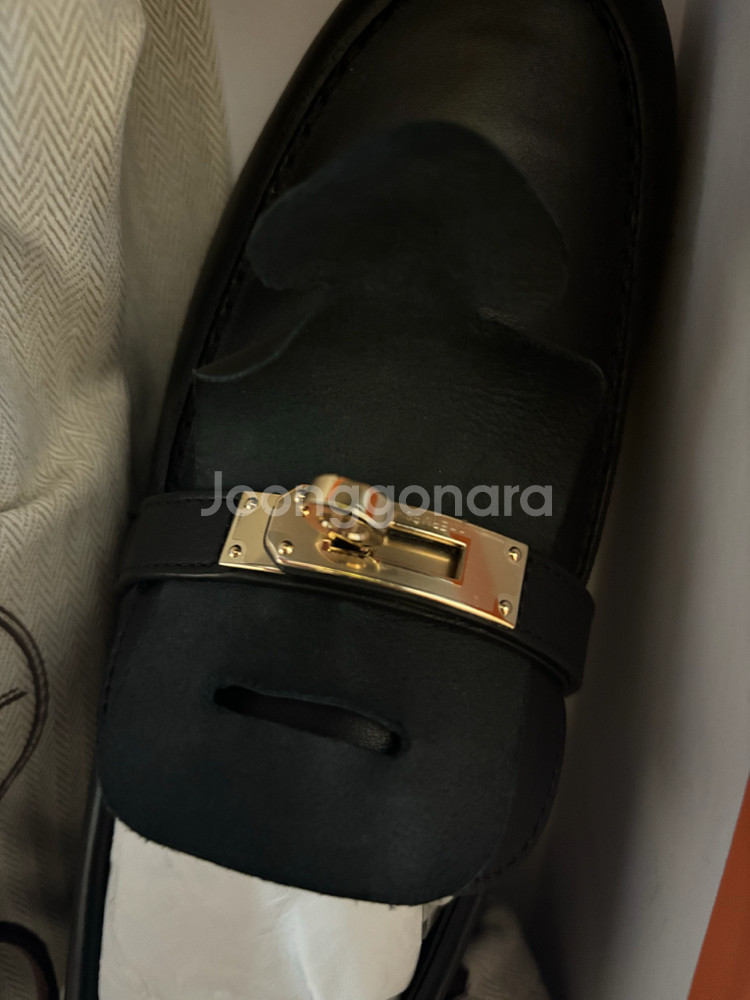 새상품)에르메스 데스틴 로퍼 Destin 39 풀패키지--4