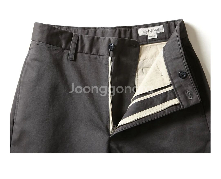 토마스모어 차콜 면바지 새상품 여성용--1