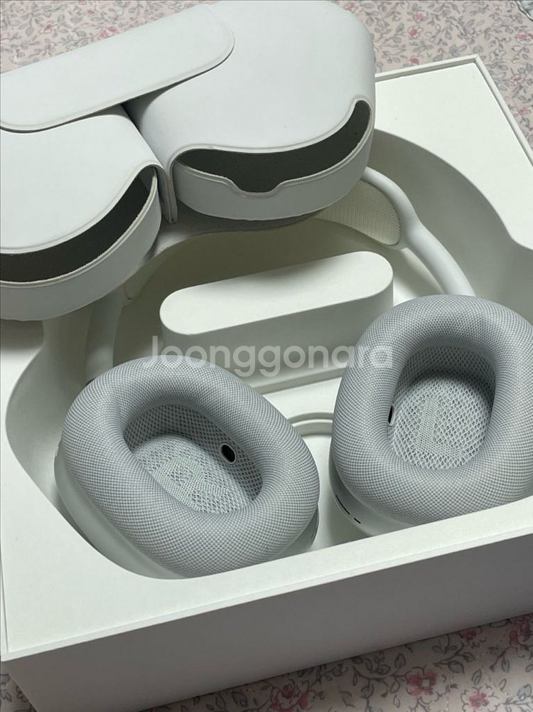 애플 에어팟 맥스 실버--2