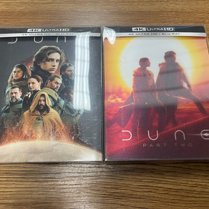 만타랩 듄 1 + 듄 2 블루레이 세트로 판매합니다.