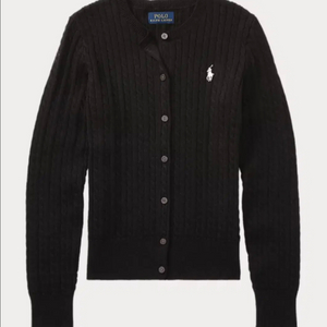 새상품) 폴로 걸즈 가디건 (블랙, 핑크ㅎ