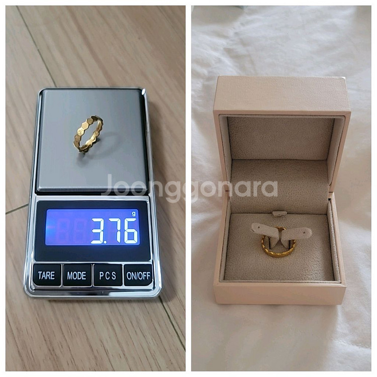 24k 순금 반지 1돈 (3.75g)--1
