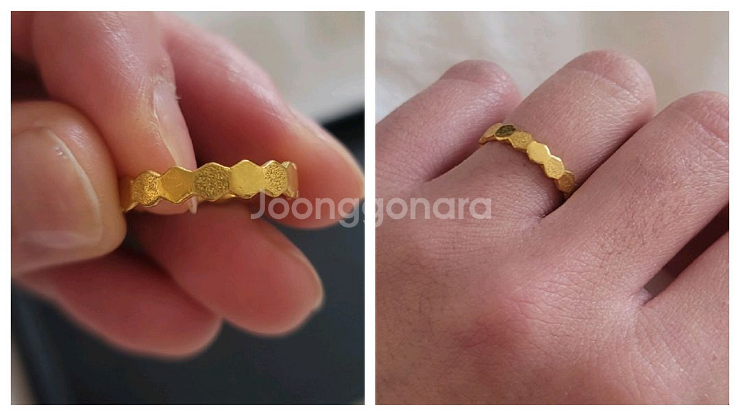 24k 순금 반지 1돈 (3.75g)--0