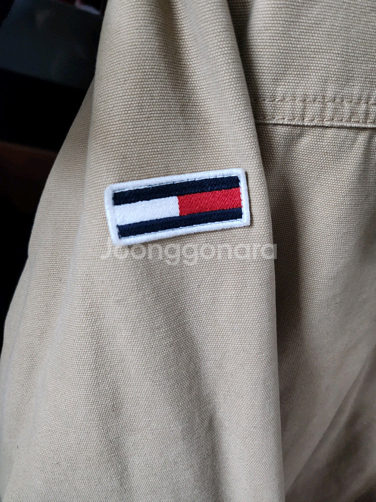 3회착 타미힐피거 쉐르파 후디 자켓 베이지 타미진스--2