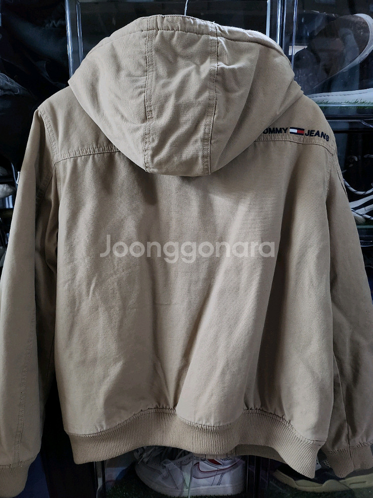 3회착 타미힐피거 쉐르파 후디 자켓 베이지 타미진스--3