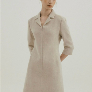 시에sie 레이나 칼라 원피스 코튼핑크MM