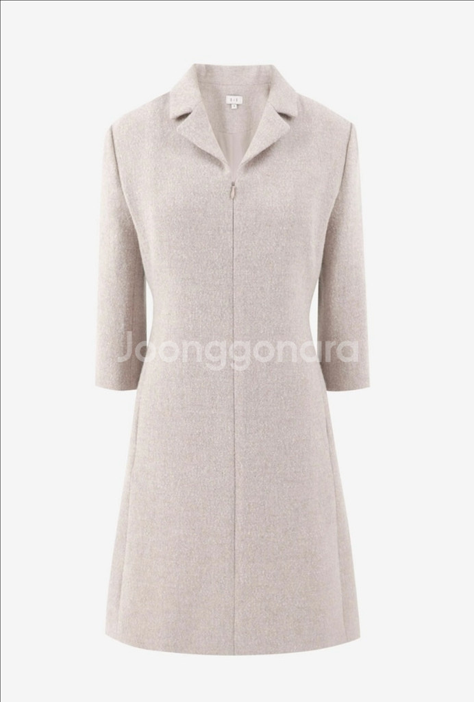 시에sie 레이나 칼라 원피스 코튼핑크MM--2