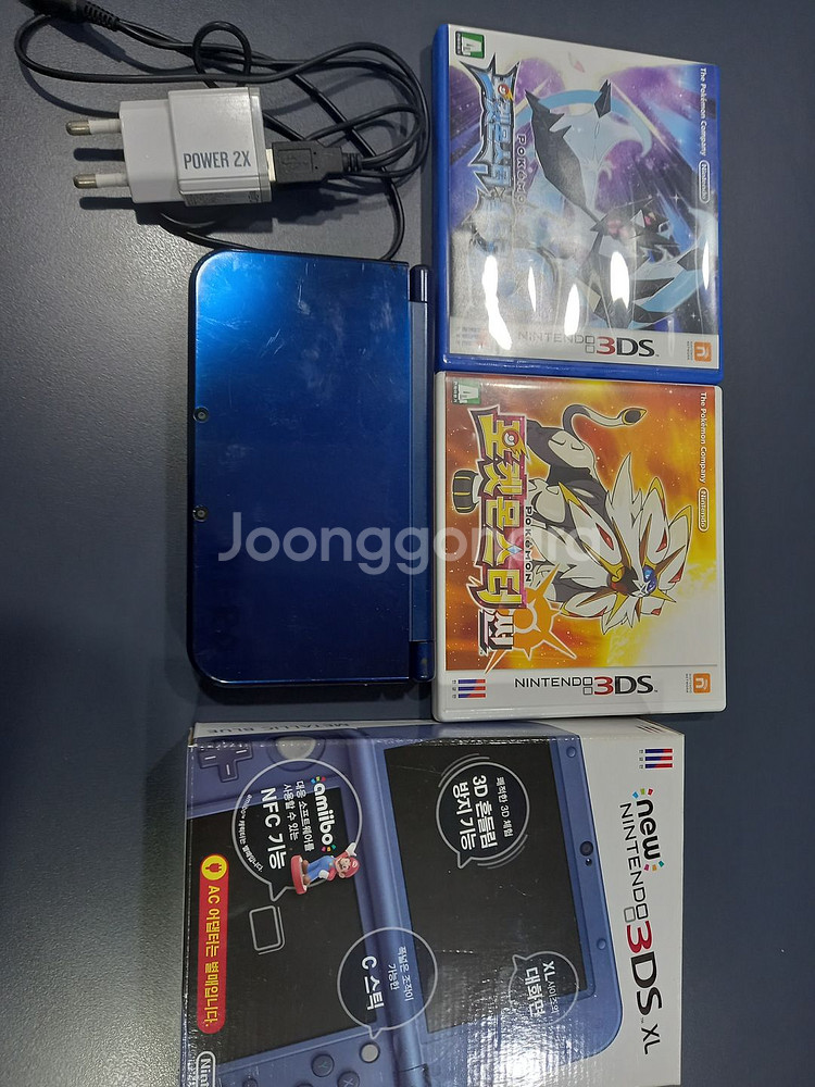 New 닌텐도 3DS XL (포뱅 + 울트라문 + 썬)--0