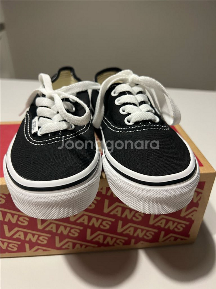 반스 어센틱 키즈 175사이즈 새상품급--1