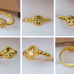 순금24k)꽃 컷팅 반지1돈(3.75g)