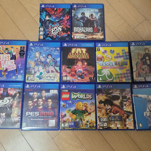 PS4 페르소나5, 바이오하자드 RE2, 피리스