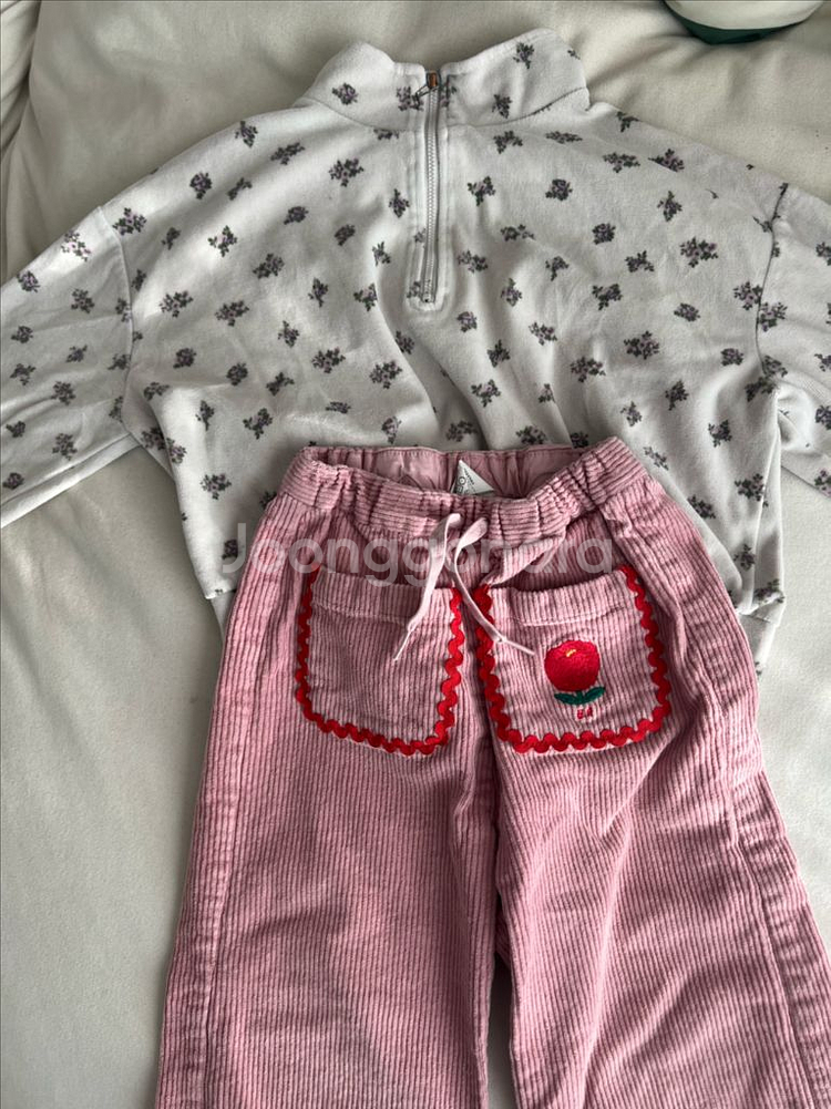 베베드피노 코듀로이 팬츠/바나나제이--1