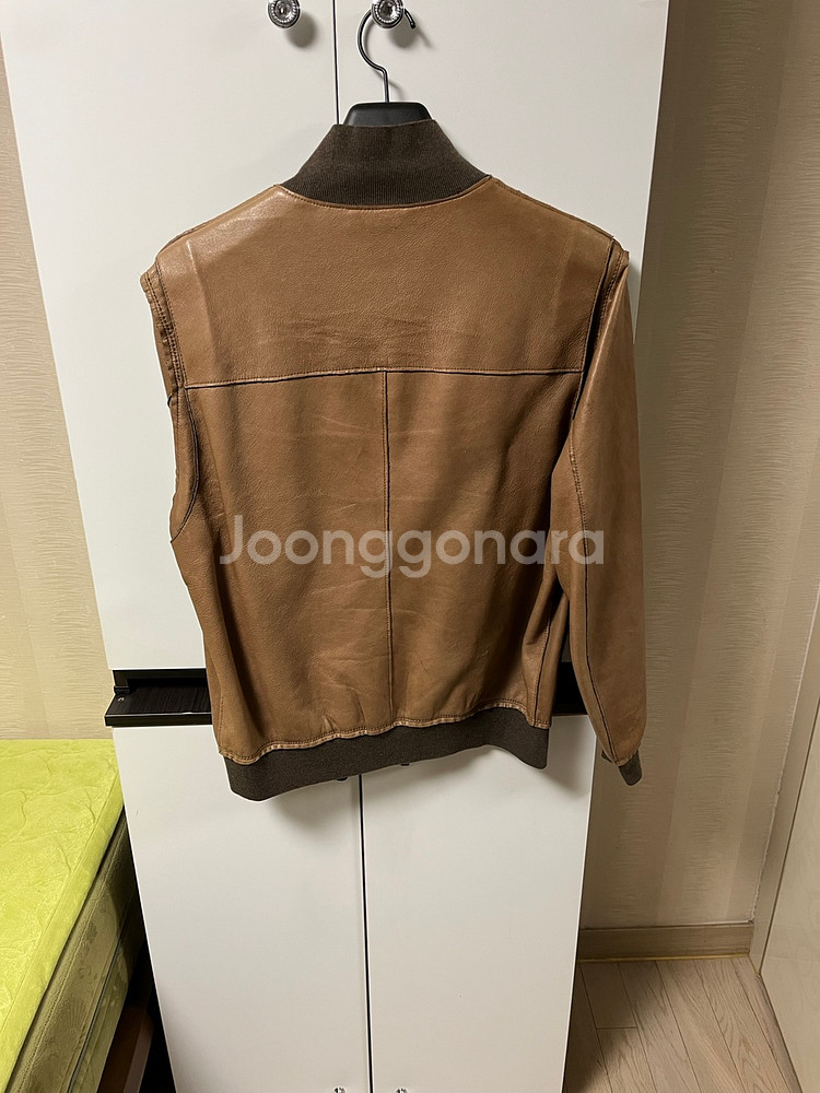 랑방 램스킨 블루종 자켓 100사이즈--1