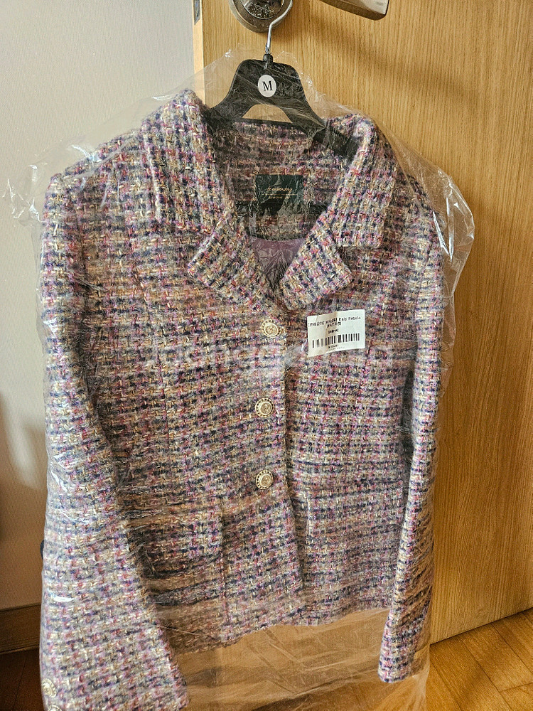 르꼬르망이태리트위드자켓--0