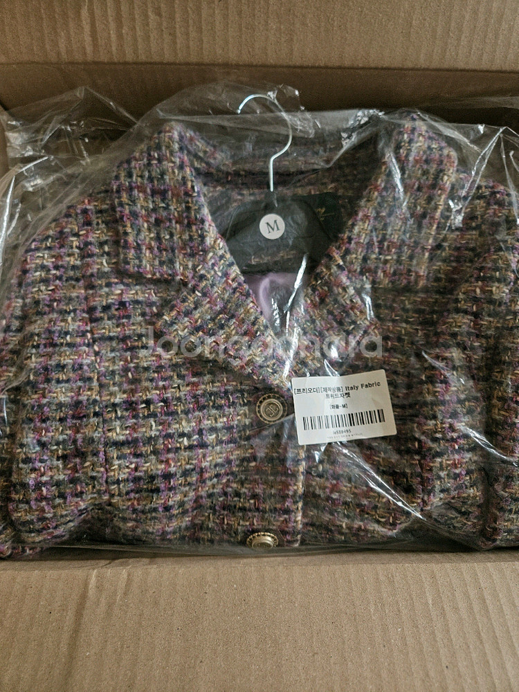 르꼬르망이태리트위드자켓--2