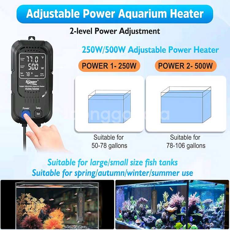 미아마존 수족관, 히터,led 새것--5