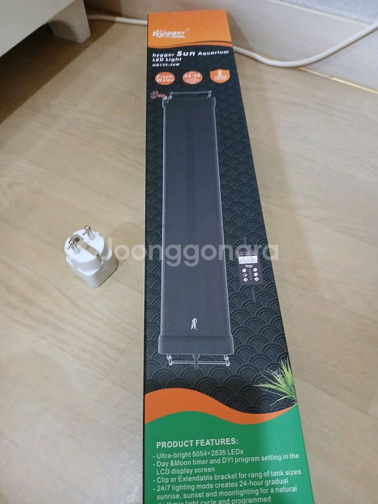 미아마존 수족관, 히터,led 새것--3