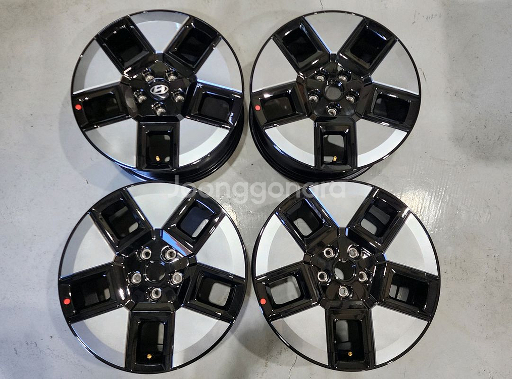 싼타페 mx5 18인치 휠, 싼타페 하이브리드 18인치 휠--0