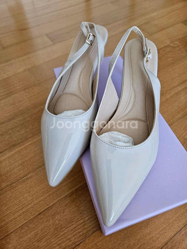 르꼬르망쿠션뾰족슬링백--0