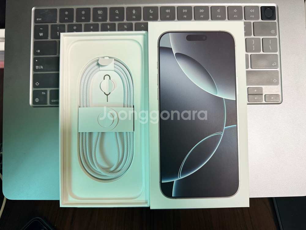 아이폰 16 프로 맥스 256GB 화이트 가격 선제시--4