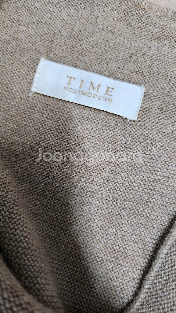 한섬 TIME 타임 울 니트 원피스 / 구호 르베이지--2