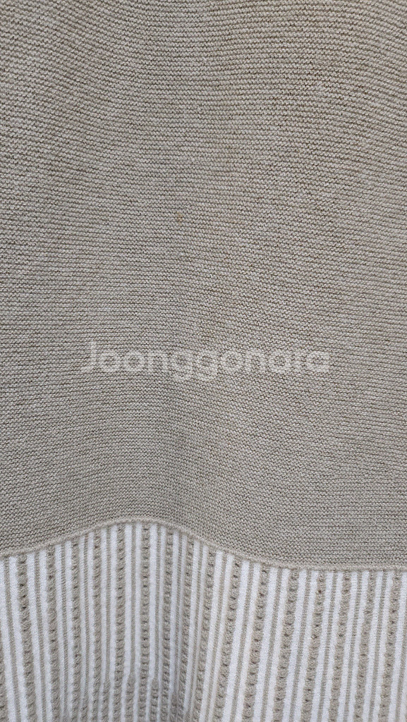 한섬 TIME 타임 울 니트 원피스 / 구호 르베이지--5