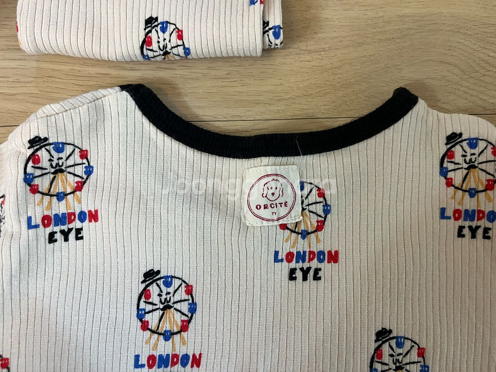 오르시떼 실내복 + 극세사 잠옷 7세 (일괄판매)--3