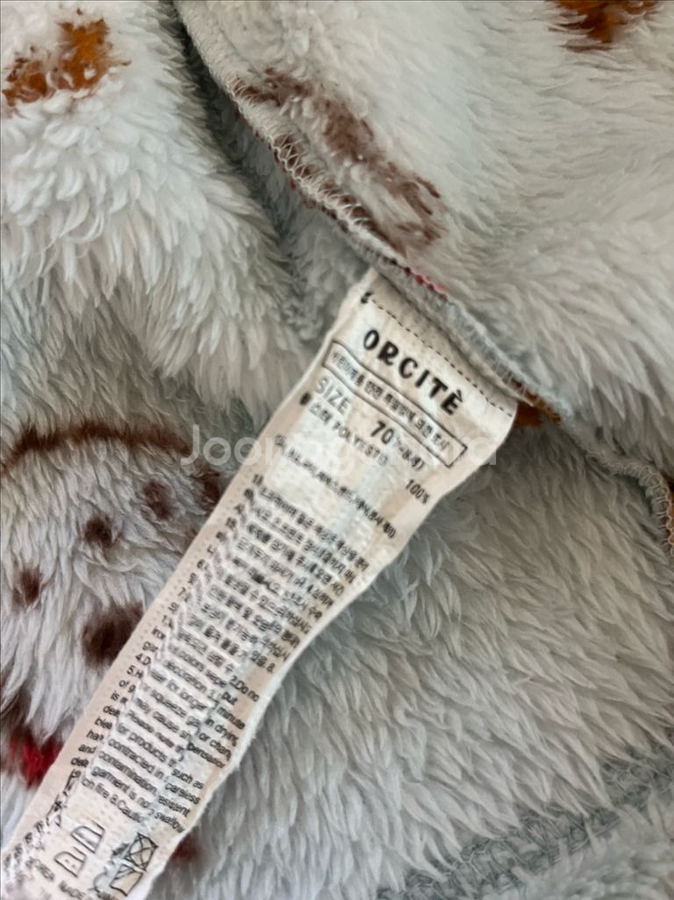 오르시떼 실내복 + 극세사 잠옷 7세 (일괄판매)--7