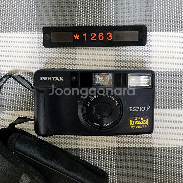 펜탁스 에스피오 P 필름카메라 파우치포함--0