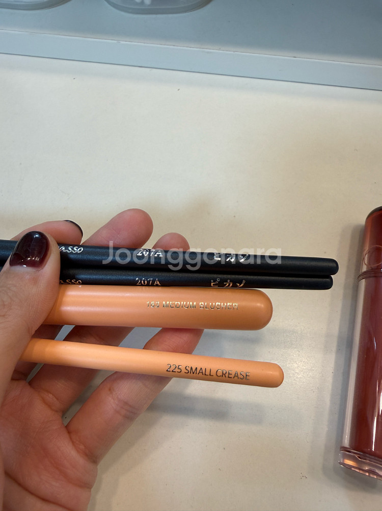 피카소 207a 2개+더툴랩브러쉬2개+롬앤 틴트 일괄--1