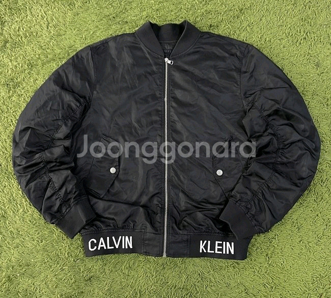 캘빈클라인 봄버 자켓 100/L--0