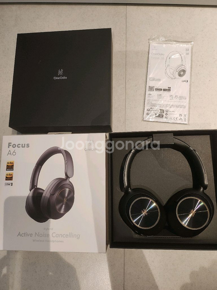 원오디오 포커스 A6 무선 헤드폰--0