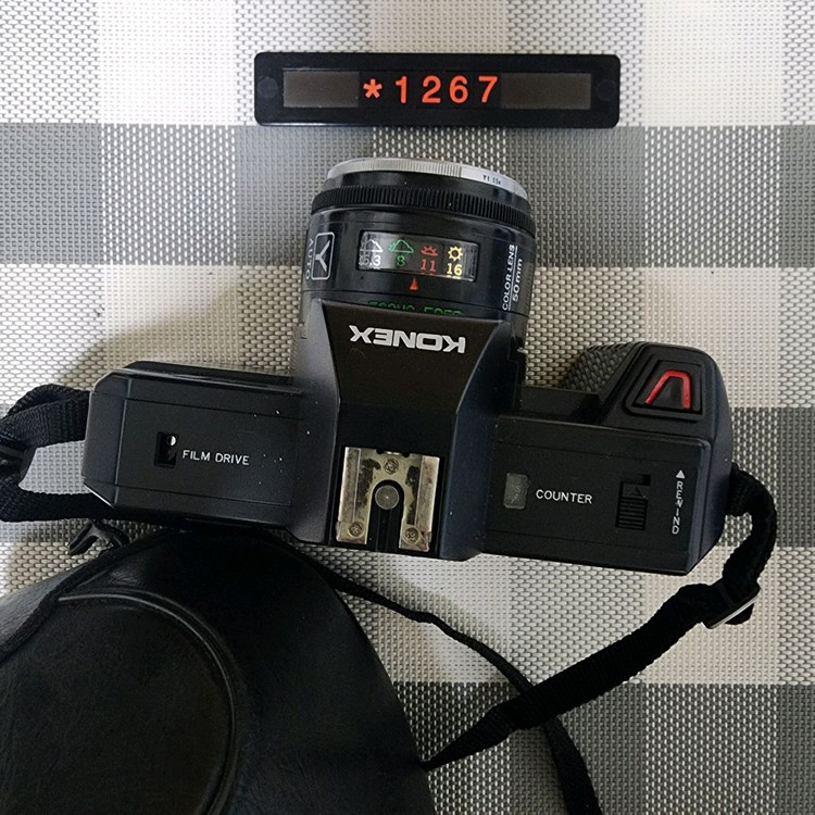 코넥스 MF 7500 토이 필름카메라 케이스포함 이미지