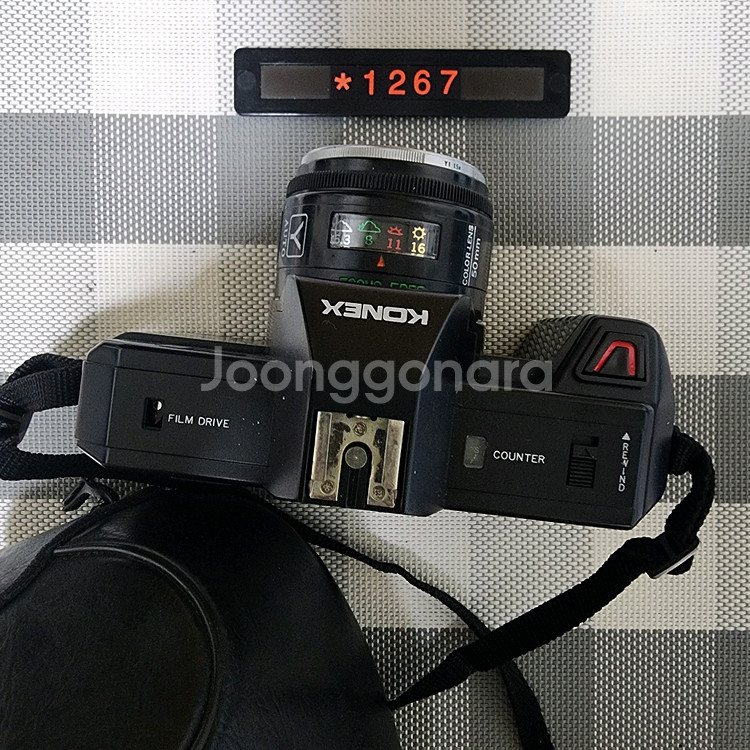 코넥스 MF 7500 토이 필름카메라 케이스포함--1