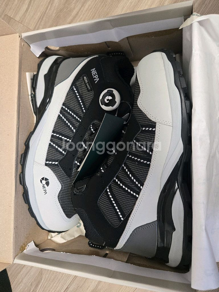 새제품)네파 세이프티 GT-38 안전화 6인치 다이얼 270사이즈--0