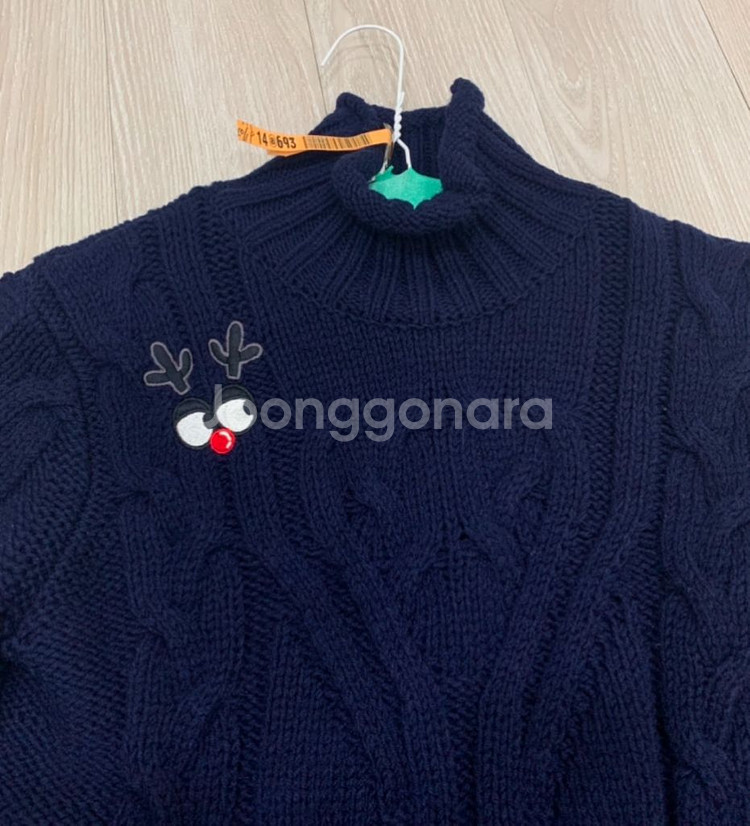 PG파리게이츠 여성 겨울 방풍니트(1) 드라이완료 상태 굿--1