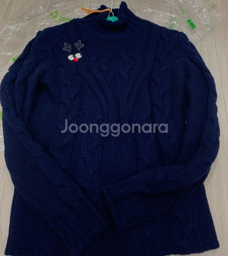 PG파리게이츠 여성 겨울 방풍니트(1) 드라이완료 상태 굿--2