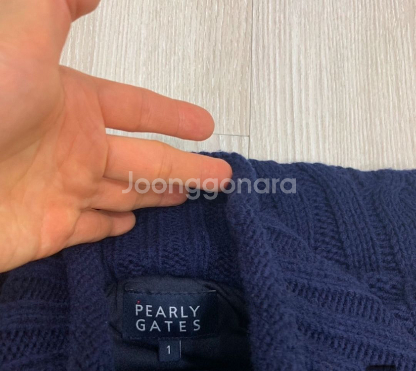 PG파리게이츠 여성 겨울 방풍니트(1) 드라이완료 상태 굿--3