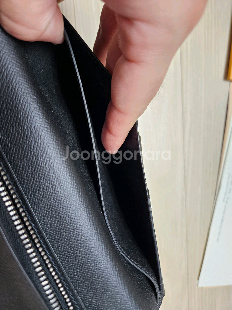 모노그램 패턴 장지갑--3