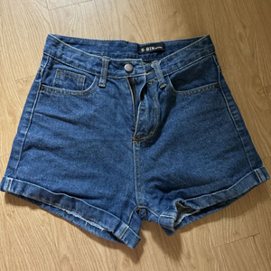 데님 반바지 허리단면32