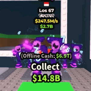 브레인롯즈 훔치기 247.5M 로스 67