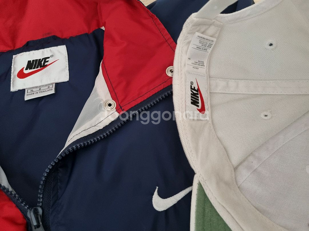 나이키 모자 90S 레트로 자수 볼캡--3