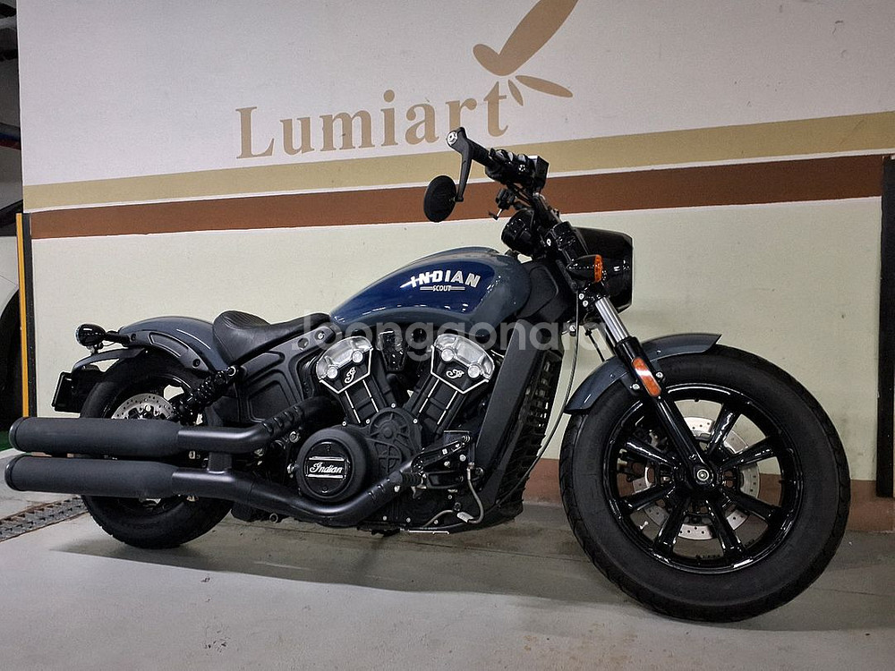 인디언 스카우트 오토바이--0