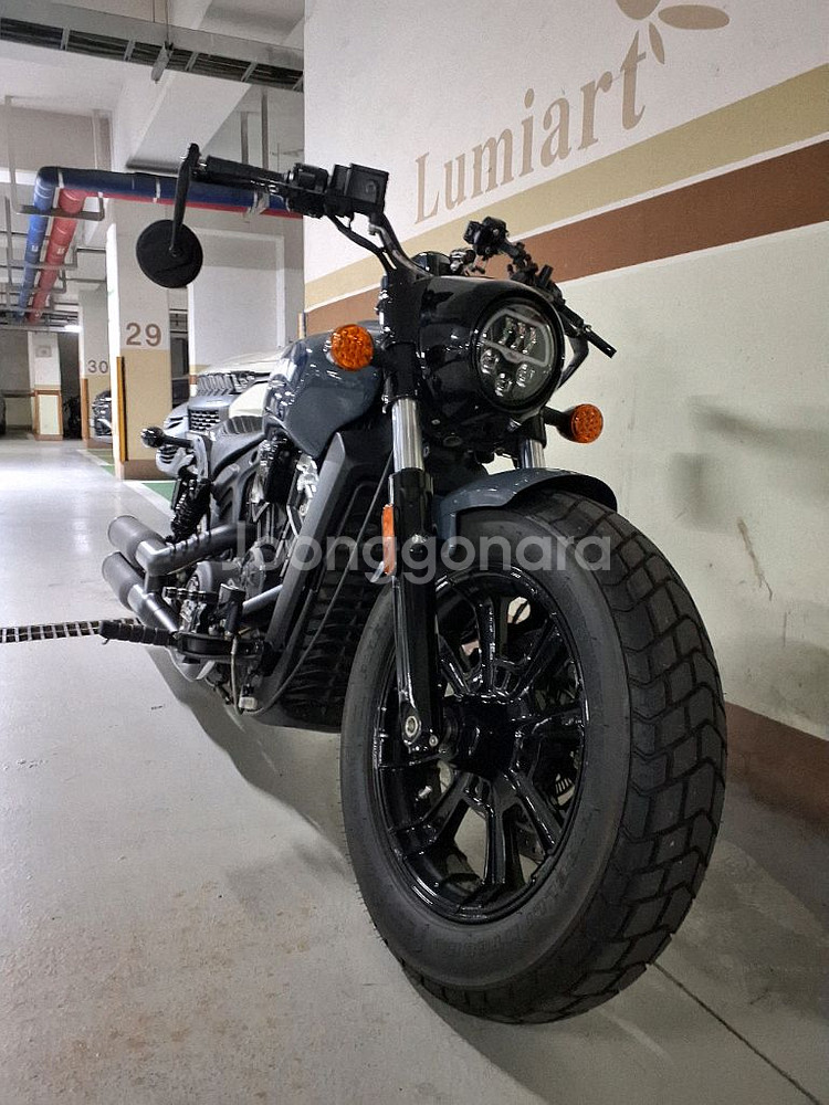 인디언 스카우트 오토바이--1